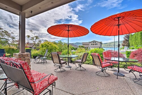 Lake Chelan Home w/ Boat Dock & Slip
