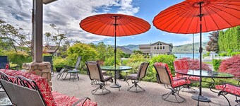 Lake Chelan Home w/ Boat Dock & Slip