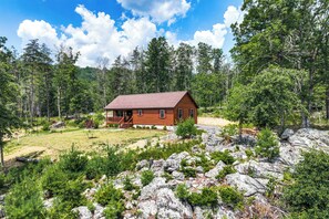 House (2 Bedrooms) | Exterior - Secluded Mountain Cabin in Wardensville! (Wardensville)