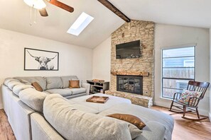 House (3 Bedrooms) | Living area - Pet-friendly Austin Ranch Home w/ Fire Pit! (Austin)