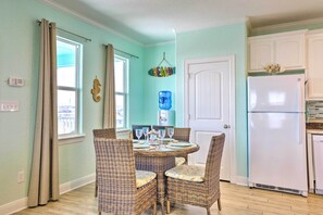Interior - Furnished Deck + Ocean Views: Surfside Beach Home (Freeport)