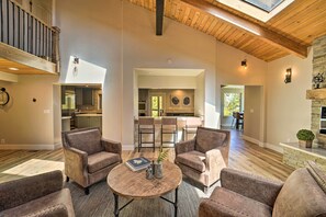 Interior - Hot Tub, Pool Table: Luxe Reno Chalet w/ Mtn View! (Reno)