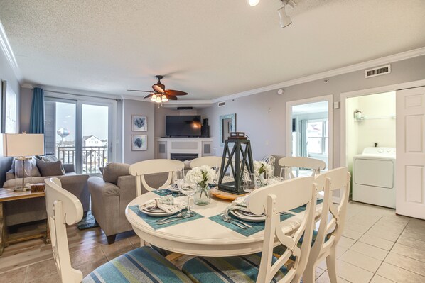 Apartment (3 Bedrooms) | Interior - Steps to Bay! 4th-floor Ocean City Inlet Escape (Ocean City)