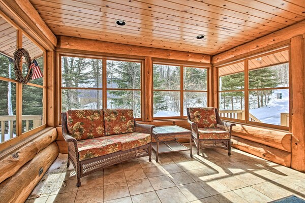 Lakefront Log Cabin W/ Dock ~ 9 Mi To Lutsen Mtn - Lutsen, MN