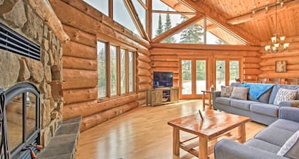 Lakefront Log Cabin w/ Dock ~ 9 Mi to Lutsen Mtn
