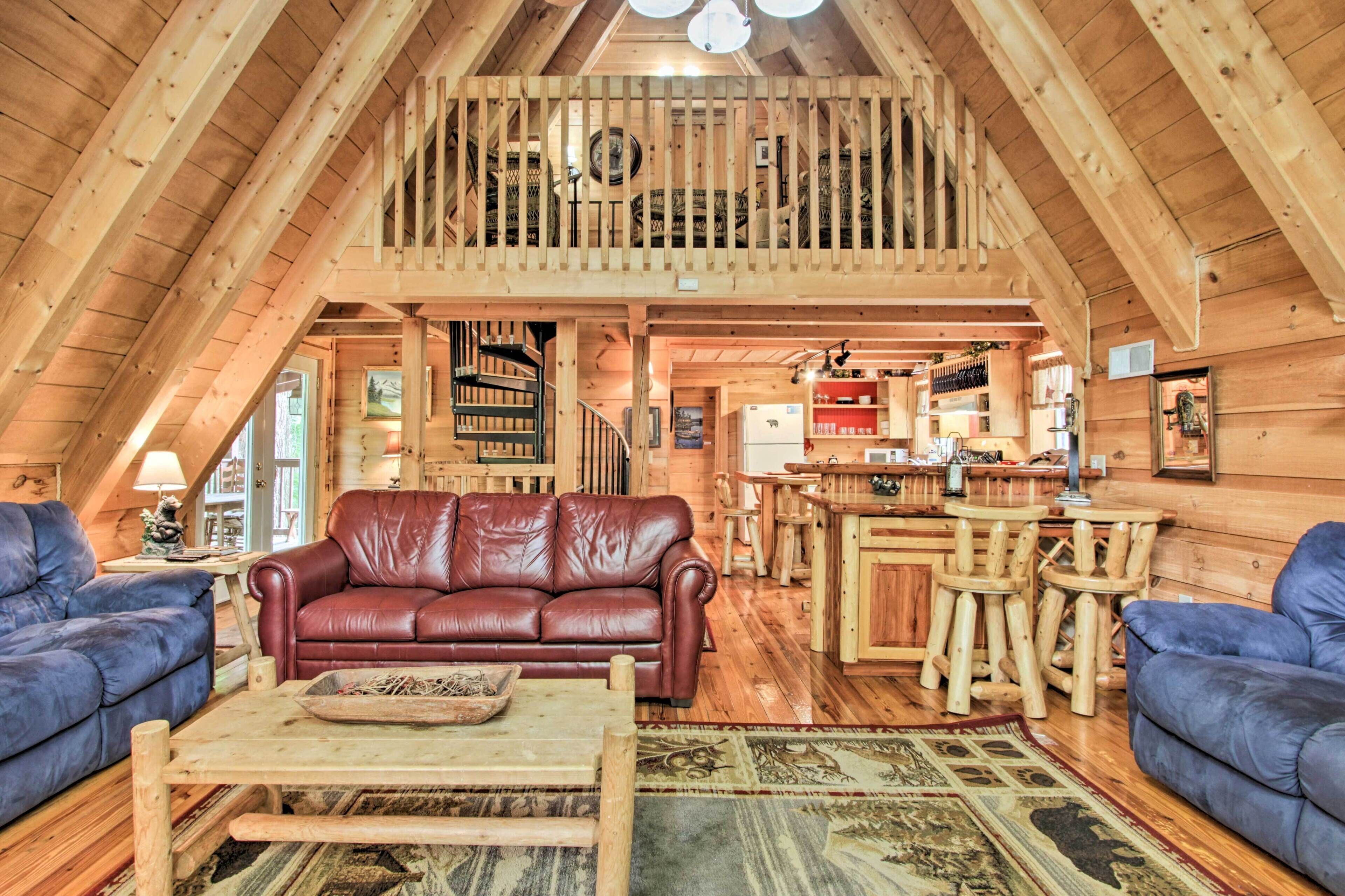 TV, fireplace, video-game console, books