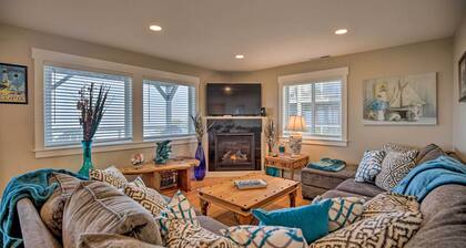 Ocean-view Lincoln City Retreat w/ 3 Viewing Decks