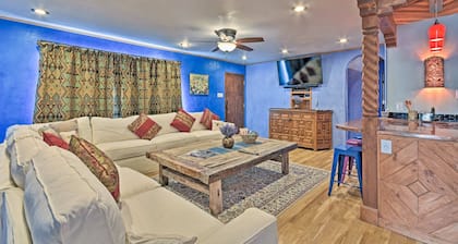 Cozy 'blue Adobe' w/ Steam Room 2 Mi. From Taos!