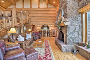 House (5 Bedrooms) | Interior - 22str-00506 Fairplay Log Cabin: 26 Mi to Breck! (Fairplay)