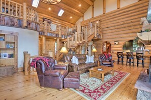 House (5 Bedrooms) | Interior - 22str-00506 Fairplay Log Cabin: 26 Mi to Breck! (Fairplay)