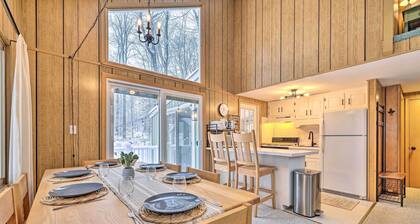 1 Block to Lake: Poconos Getaway w/ Fire Pit!