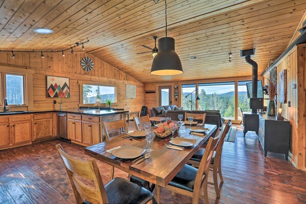 House (2 Bedrooms) | Interior - 2 Mi to St Marys Glacier: Modern Cabin w/ Hot Tub (Idaho Springs)