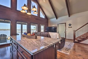 House (3 Bedrooms) | Interior - Shoreline Home w/ Boat Dock & Fire Pit in Shelby! (Shelby)