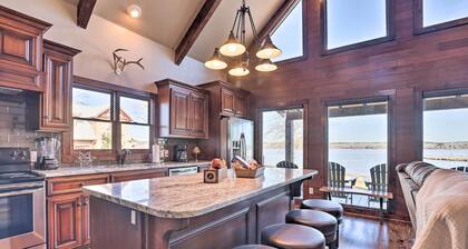 Shoreline Home w/ Boat Dock & Fire Pit in Shelby!