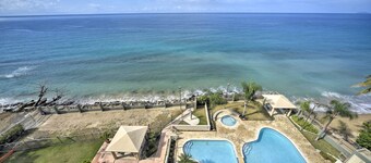 Rincon Penthouse: Steps to Private Beach Oasis!
