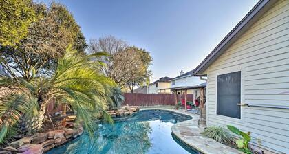 Peaceful San Antonio Oasis w/ Private Pool + Grill