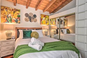 House (2 Bedrooms) | Interior - 1 Mi to Lake Gregory: Boho Crestline Cabin (Crestline)