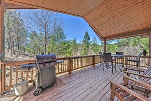 House (4 Bedrooms) | Front of property - Stunning Ruidoso Cabin w/ Private Hot Tub! (Ruidoso)