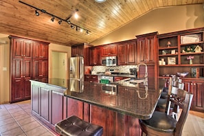 House (4 Bedrooms) | Interior - Cabin w/ Fire Pit & Movie Room, 1 Mi to Lake (Pequot Lakes)
