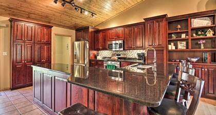 Cabin w/ Fire Pit & Movie Room, 1 Mi to Lake