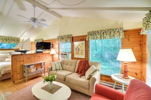 Cottage (0 Bedroom) | Interior - 'pine Cottage' Duplex w/ Deck: Walk to State Park! (Ephraim)