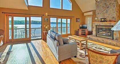 Lake Bonaparte 'fins & Feathers Lodge' w/ Dock!