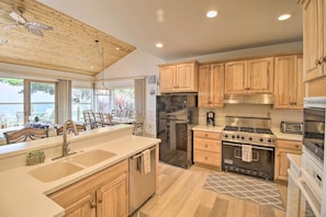 House (3 Bedrooms) | Interior - Oceanfront Point Arena House w/ Lovely Deck! (Point Arena)