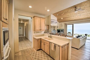 House (3 Bedrooms) | Interior - Oceanfront Point Arena House w/ Lovely Deck! (Point Arena)