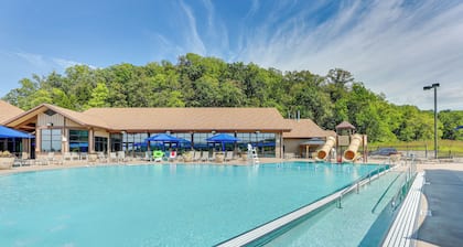 Indoor Pool Access & Deck: Galena Family Getaway!