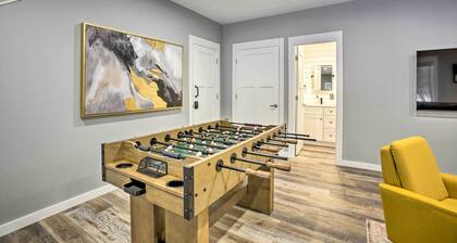 Modern-chic Interlochen Home w/ Deck & Game Room!