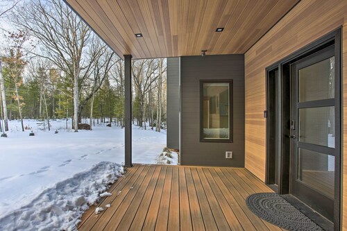 Modern-chic Interlochen Home w/ Deck & Game Room!