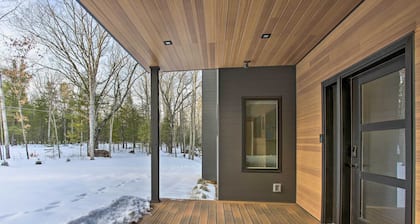 Modern-chic Interlochen Home w/ Deck & Game Room!