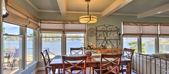 Quiet Lakefront Retreat w/ Boat Ramp & 2 Docks