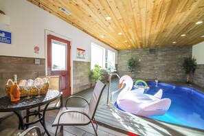 House (2 Bedrooms) | Interior - Saltwater Pool & Mtn-view Deck: Pigeon Forge Cabin (Sevierville)