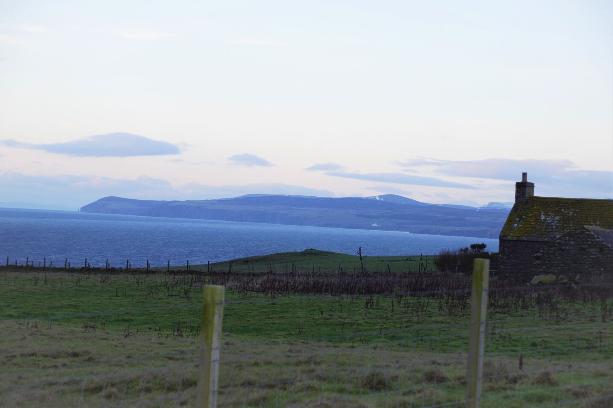 Blick von der Unterkunft