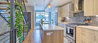 City Skyline Views: Upscale Denver Townhome