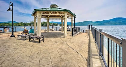 Bolton Landing Winter Escape: Walk to Lake!