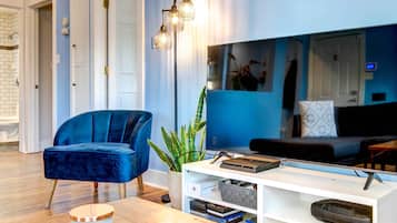 TV, video game console, books