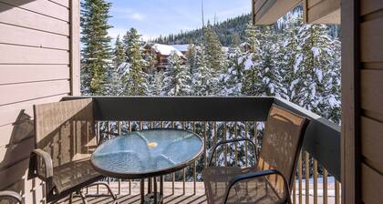 Steps to Ski Lifts - Condo w/ Walk-out Patio!