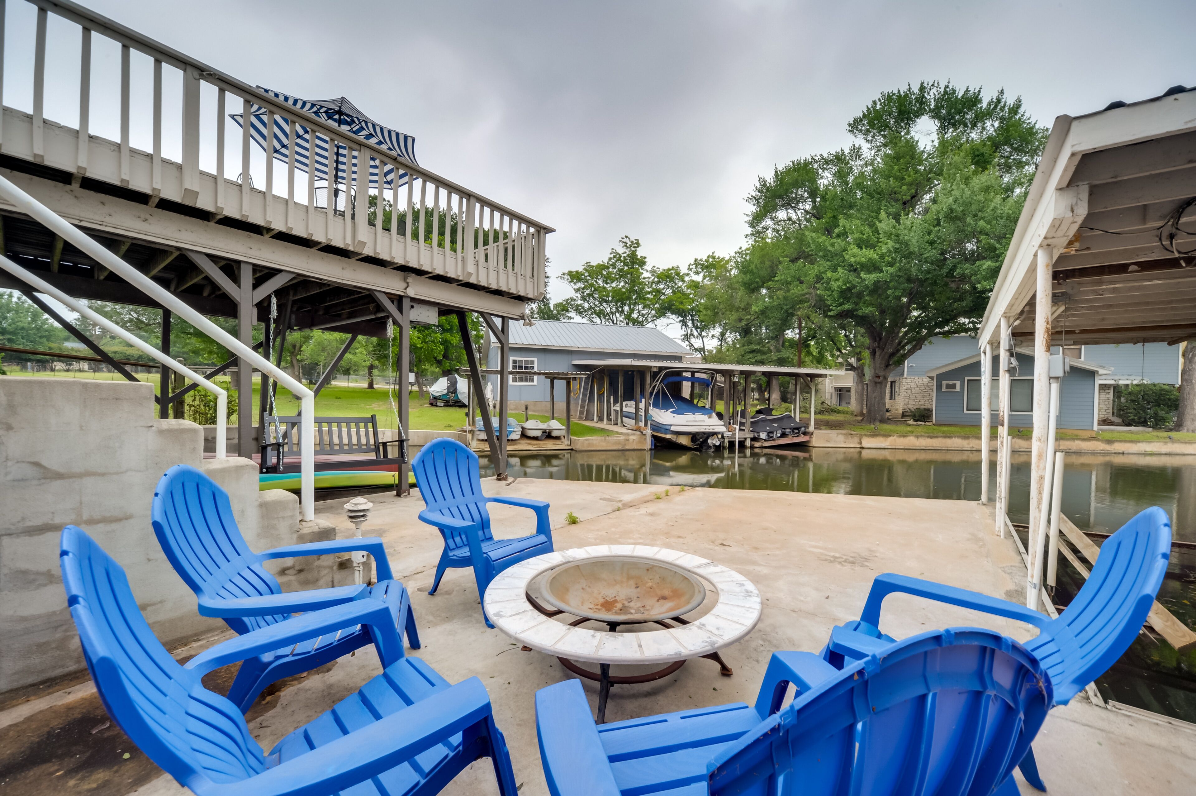 Lakefront Granite Shoals Escape w/ Dock!