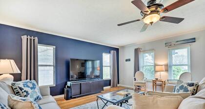 St Augustine Island Home w/ Patio, Walk to Beach!