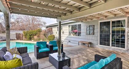1 Mi to Main Street Sutter Creek: Poolside Oasis!