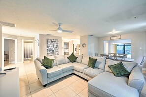 House (3 Bedrooms) | Living area | TV - Naples Home: Private Pool & Grill ~ 1 Mi to Beach (Naples)