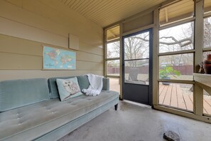 House (2 Bedrooms) | Interior - 6 Mi to Dtwn Austin: Home w/ Screened Porch & Yard (Austin)