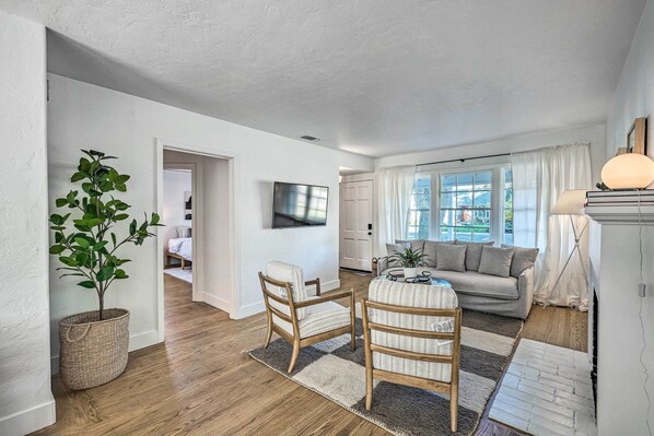 Living area - Cozy West Sacramento Getaway w/ Private Yard! (West Sacramento)