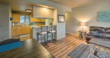 Central Apt: Private Fireplace & Patio Access