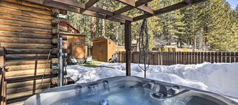 Dog-friendly Kings Beach Log Cabin w/ Hot Tub!