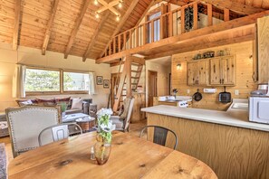 House (2 Bedrooms) | Interior - Walk to Grand Lake: Historic Dtwn Cabin! (Grand Lake)