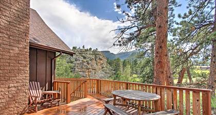 'peaceful Pines' Estes Park Home: Longs Peak View