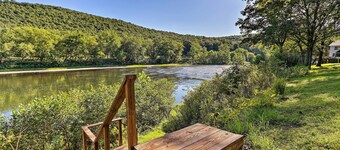 Beach Lake Cabin on Delaware River w/ Sunroom!